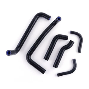 Kit de manguera radiador de silicona para 2007-2014 gas ec 125 200 250 300 negro 3 capas - Imagen 1 de 12