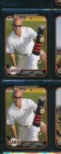 Lot (2) 2010 Grandstand #34 Garrett Sherrill Coach San Jose Giants (CD3) SWSW6  