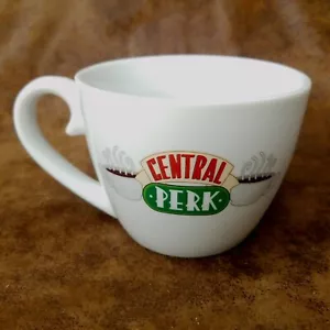 Taza de café Central Perk blanca grande 10 oz programa de televisión amigos Paladone - Imagen 1 de 6