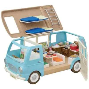 Sylvanian Families Camper Van Playset Calico Critters Camping Car from JAPAN - Picture 1 of 10