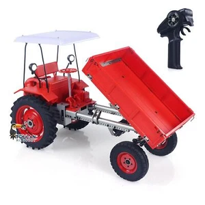 1:10 4*2 T16 RC Farm Tractor Car Radio Control Transport Vehicle Motor 6CH Light - Picture 1 of 18