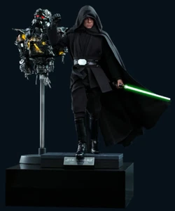 Luke Skywalker HOT TOYS DX23 TMS2 DELUXE Grogu & Dark Trooper - Sealed in Box - Bild 1 von 11