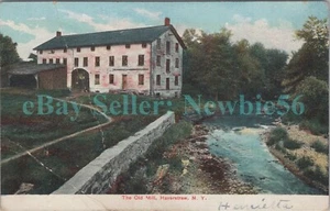 Haverstraw NY - THE OLD MILL & CREEK - Postcard Rockland County - Picture 1 of 2