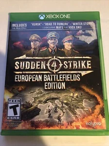 Sudden Strike 4 European Battlefields Edition (Xbox One 2017) COMPLETE! - VG - Picture 1 of 4