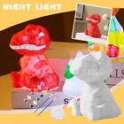 Cute Diy Paint Lamp Art Kit Dinosaur Lamp New Diy Night Light