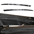 Pair Carbon Fiber Front Door Panel Trim Fit for Infiniti G37 Sedan 2010-2013