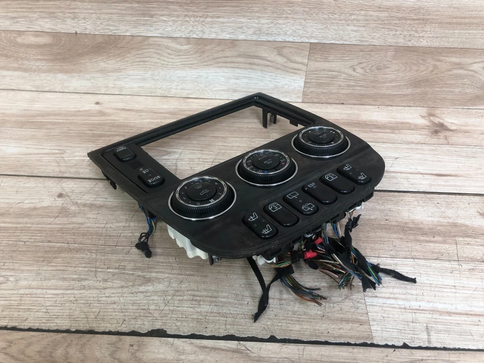 MERCEDES BENZ OEM W163 ML320 ML500 ML55 INTERRUPTOR DE CONTROLE CLIMÁTICO DIANTEIRO AC 02-05 2 - Imagem 1 de 4