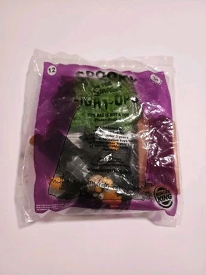 Burger King 2001 The Simpsons Spooky Light-Ups #12 Grandpa Vampire - NEW - Image 1 of 3