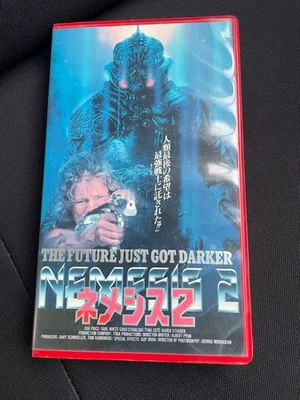 Nemesis 2 VHS Rare Alien Sci-Fi by Albert Pyun Unmade DVD Edition - Image 1 of 4
