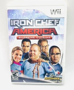 Iron Chef America: Supreme Cuisine (Nintendo Wii, 2008) - Picture 1 of 1