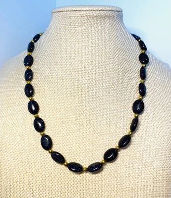 "Collar gargantilla Stauer lapislázuli azul 17-19""" Foto 1 de 4