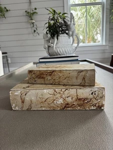 2er Set dekorative Holzkisten im Vintage Stil The Deposition - Bild 1 von 9