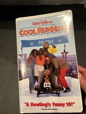 Walt Disney VHS Movie Videotape Cool Runnings Hilarious & Inspiring Bobsled Team - Image 1 of 3