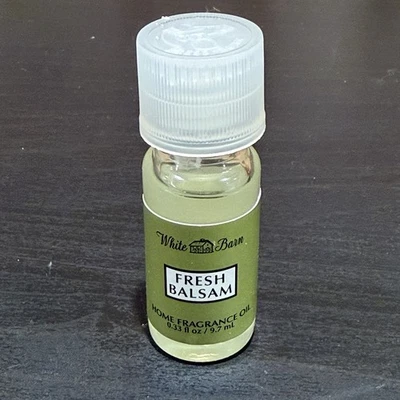 White Barn Bath & Body Works BÁLSAMO FRESCO Aceite de fragancia para el hogar 0,33 fl oz RETIRADO Foto 1 de 4