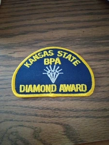 Kansas State BPA Diamond Award Aufnäher - Bild 1 von 3