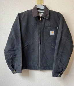 Carhartt Detroit Jacket J01-BLK Size 36 S Used Clothing Japan - Picture 1 of 3