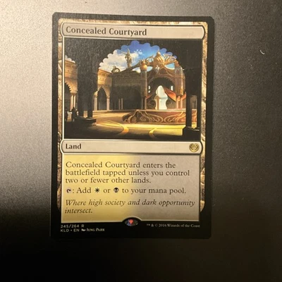MTG - Concealed Courtyard- Kaladesh - NM - MAGIC CARD - Image 1 of 2