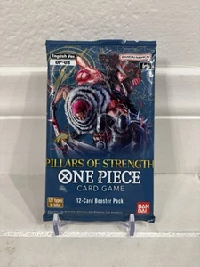 [1] One Piece Bandai TCG English OP-03 Pillars of Strength Booster Pack CCG - Picture 1 of 2