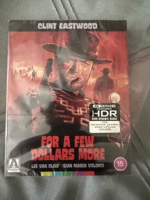 FOR A FEW DOLLARS MORE 4K UHDLimited Edition+ Blu-ray (UK) 1965 Arrow - Image 1 of 4