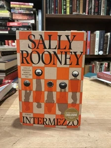 BARNES AND NOBLE EXCLUSIVE Sally Rooney INTERMEZZO - HCDJ LIKE NEW - Picture 1 of 9