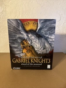 Gabriel Knight 3: Blood of the Sacred, Blood of the Damned PC, 1999 Big Box CIB - Picture 1 of 5