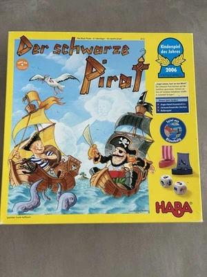 HABA der Schwarze Pirat Brettspiel Ab 5 JAHREN - Bild 1 von 4