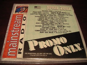 PROMO ONLY MAINSTREAM RADIO CD APRIL 2002 NEW - Bild 1 von 1
