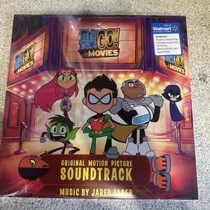 Teen Titans Go! To The Movies Soundtrack Walmart Exclusive. Purple Vinyl - Picture 1 of 3