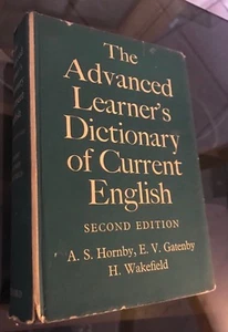 THE ADVANCED LEARNER'S DICTIONARY OF CURRENT ENGLISH - Picture 1 of 1