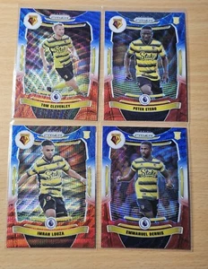 2021-22 Panini Prizm Premier League Red, White & Blue Watford Lot of 4 - Bild 1 von 2