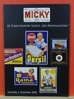 Micky Waue Auktionskatalog 22 Auktion 06122008 Reklameschilder Emailschilder