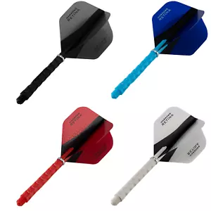 Harrows Dimplex Dart Stems Shafts + Standard Retina X Flights Combo - Picture 1 of 5