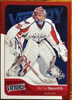 2011-12 Upper Deck Victory Red Michal Neuvirth #190 Washington Capitals - Image 1 of 2