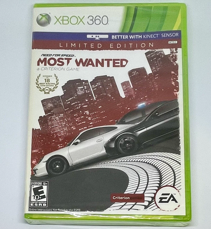 Need for Speed: Most Wanted Limited Edition (Microsoft Xbox 360, 2012)