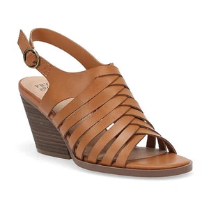 Frye & Co. Womens Tan Galia Heeled Sandal Size 9M Brand New - Picture 1 of 17