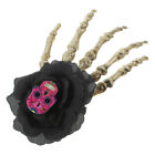 Halloween Skeleton Hands Hair Clip Gothic Hair Accessories-JM