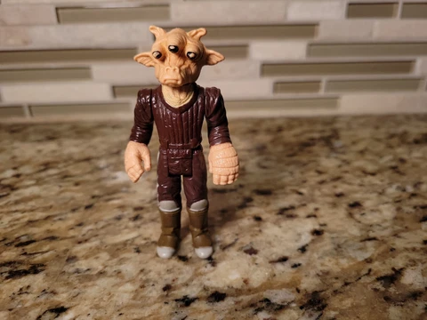 Vintage Star Wars Ree-Yees 1983 Kenner Action Figure Taiwan Cover