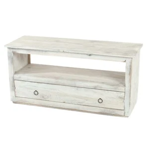 Couchtisch Wohnzimmertisch Beistelltisch, Shabby-Look, Shabby-Chic, Vintage weiß - Bild 1 von 5