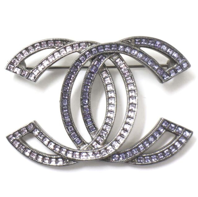 CHANEL Purple Fashion Brooches & Pins for sale