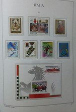 ITALIA FRANCOBOLLI NUOVI ANNATA COMPLETA 2001