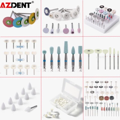 AZDENT Dental Composite Polishing Kit RA/ HP Burs For Low Speed Contra Angle - Image 1 of 4