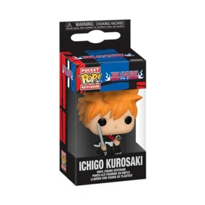 BLEACH POP! VINYL SCHLÜSSELANHÄNGER 4 cm - ICHIGO KUROSAKI - KOSTENLOSER VERSAND IN UK - Bild 1 von 2