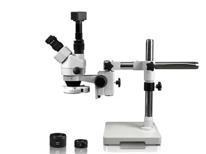Microscopio estéreo con zoom trinocular simul-focal Vision Scientific VS-3FZ-IFR07-5N - Imagen 1 de 5