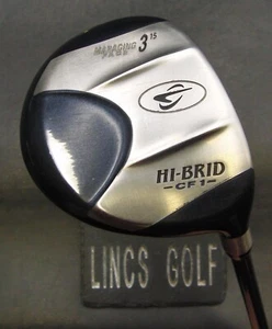 Dunlop Hi-Brid CF1 Maraging Face 15° 3 Wood Regular Graphite Shaft Hi-Brid Grip - Picture 1 of 6