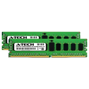 32GB 2x 16GB PC4-2400 RDIMM Dell PowerEdge M630 T640 FC640 T430 R830 Memory RAM - Picture 1 of 2
