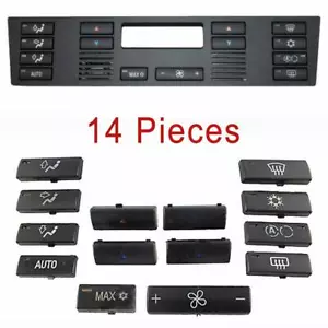 BMW X5 E53 520 E39 AIR CON HEIZUNG KLIMA LÜFTUNGSSTEUERUNG TASTENSCHALTER SET - Bild 1 von 2