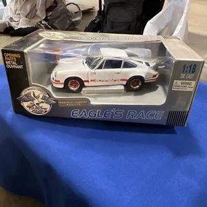 Universal Hobbies Eagles Race 1:18 Scale 1973 Porsche 911 Carrera 2.7L NM BOX - Picture 1 of 9