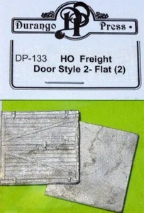 Durango Press 133 Ho Freight Door Style 2(Flat) - Picture 1 of 1