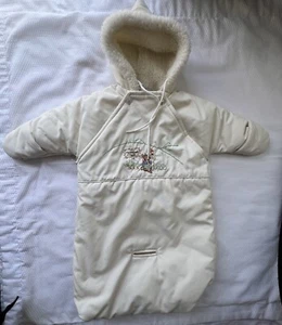 Vintage Peter Rabbit Beatrix Potter Quilted Baby Bunting Coat 0-3M - Picture 1 of 15