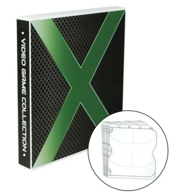 Xbox Themed Video Game Storage Case, High-Capacity Holds 80 Video Game Discs - Image 1 of 4
